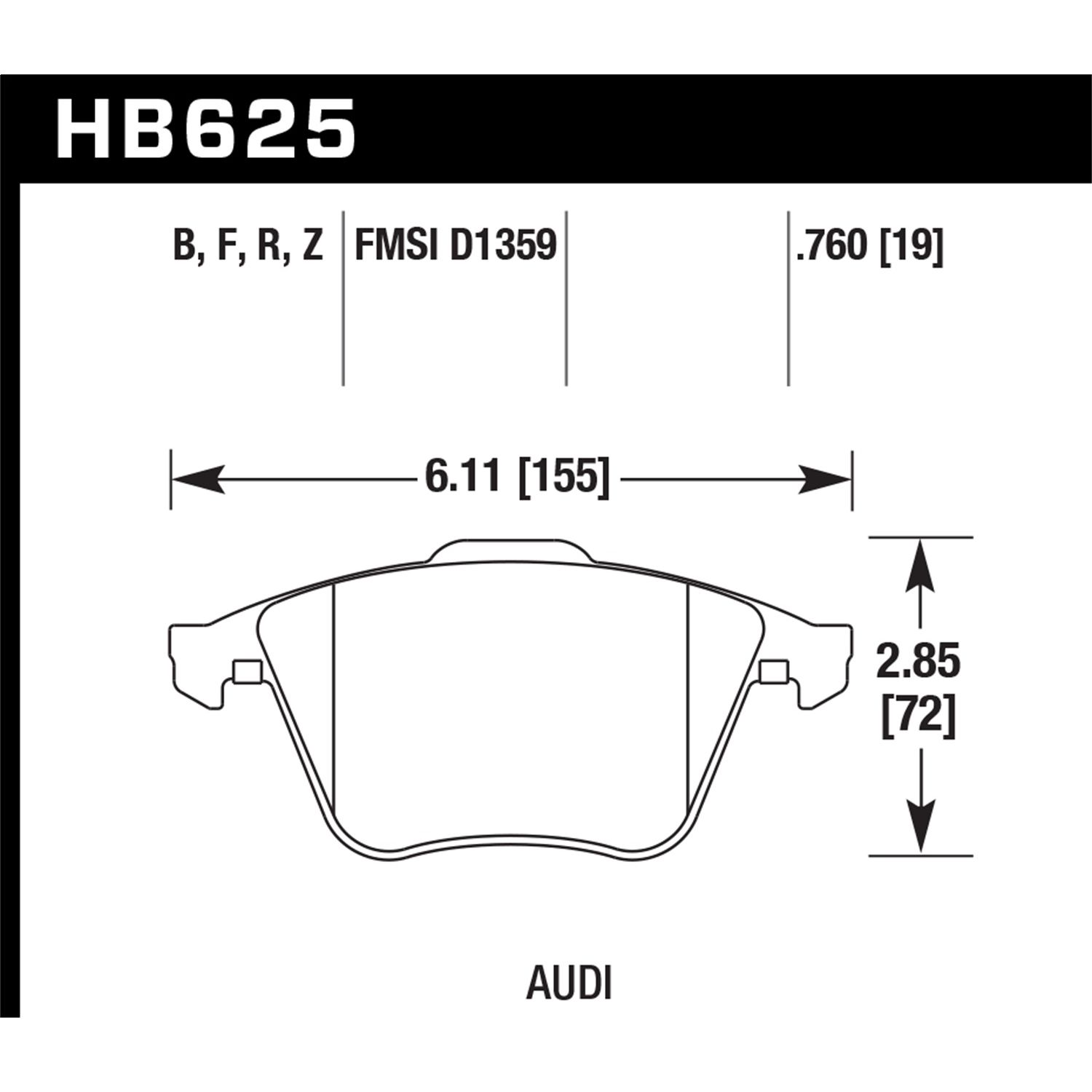 Hawk Performance Street Brake Pads 1 Hawk Performance Street Brake Pads