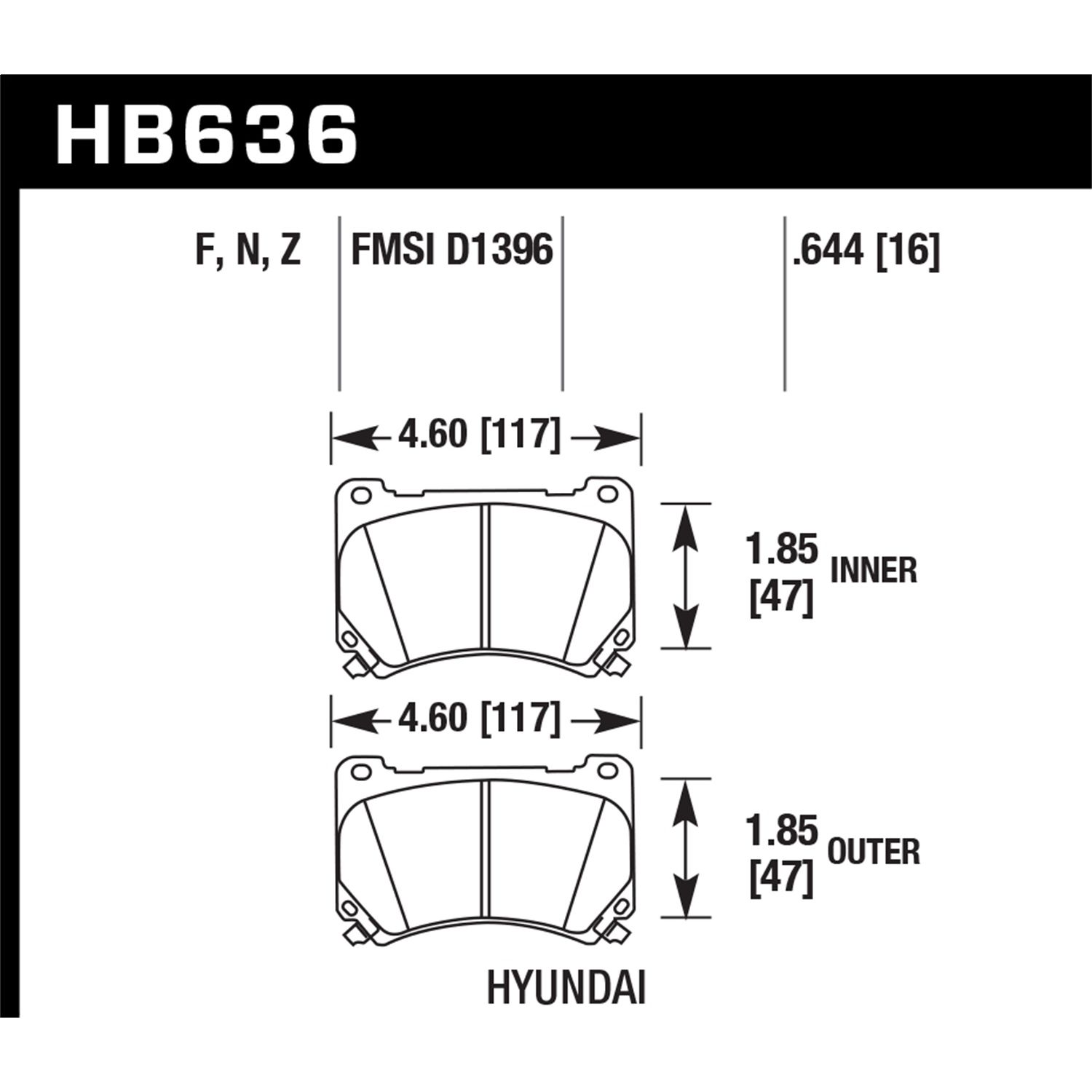 Hawk Performance Street Brake Pads 1 Hawk Performance Street Brake Pads