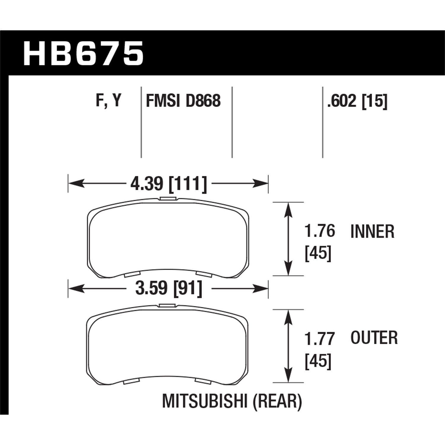 Hawk Performance Street Brake Pads 1 Hawk Performance Street Brake Pads