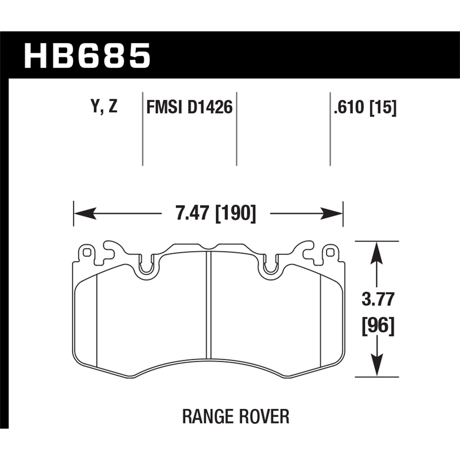 Hawk Performance Street Brake Pads 1 Hawk Performance Street Brake Pads