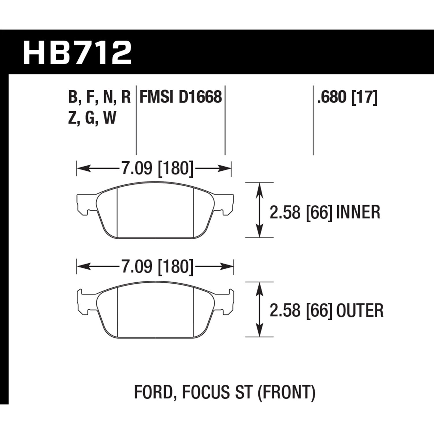 Hawk Performance Street Brake Pads 1 Hawk Performance Street Brake Pads