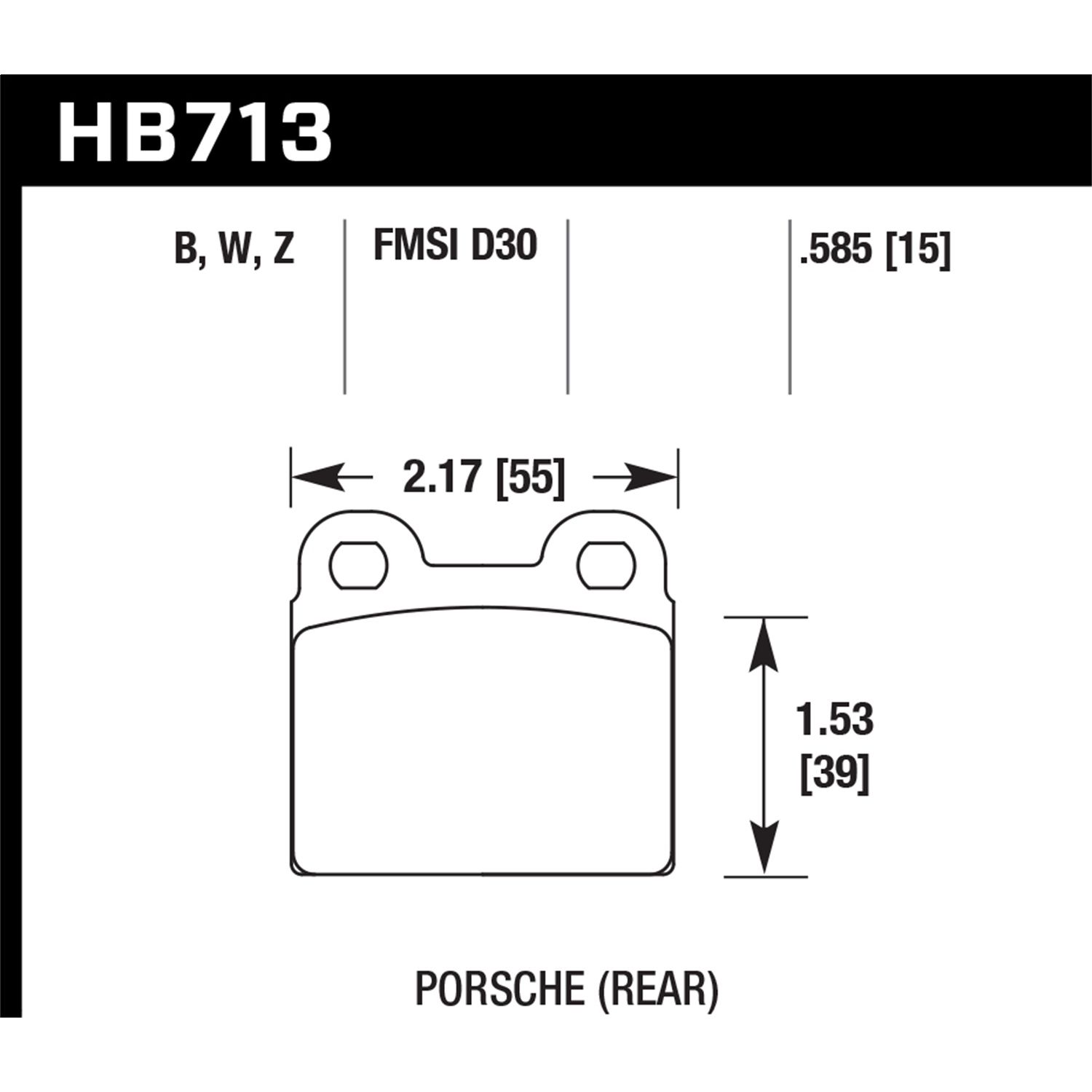 Hawk Performance Street Brake Pads 1 Hawk Performance Street Brake Pads