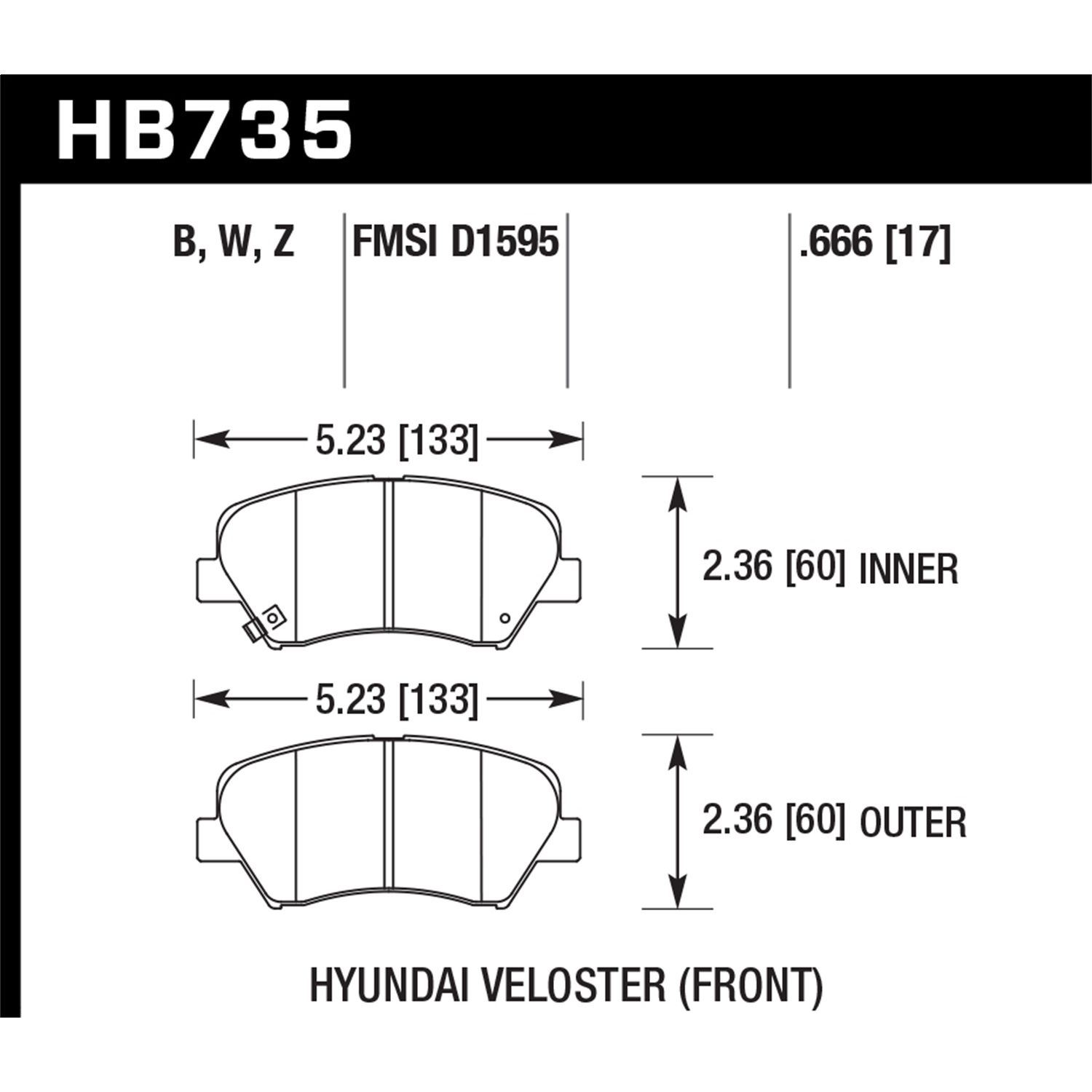 Hawk Performance Street Brake Pads 1 Hawk Performance Street Brake Pads