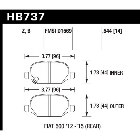 Hawk Performance Street Brake Pads