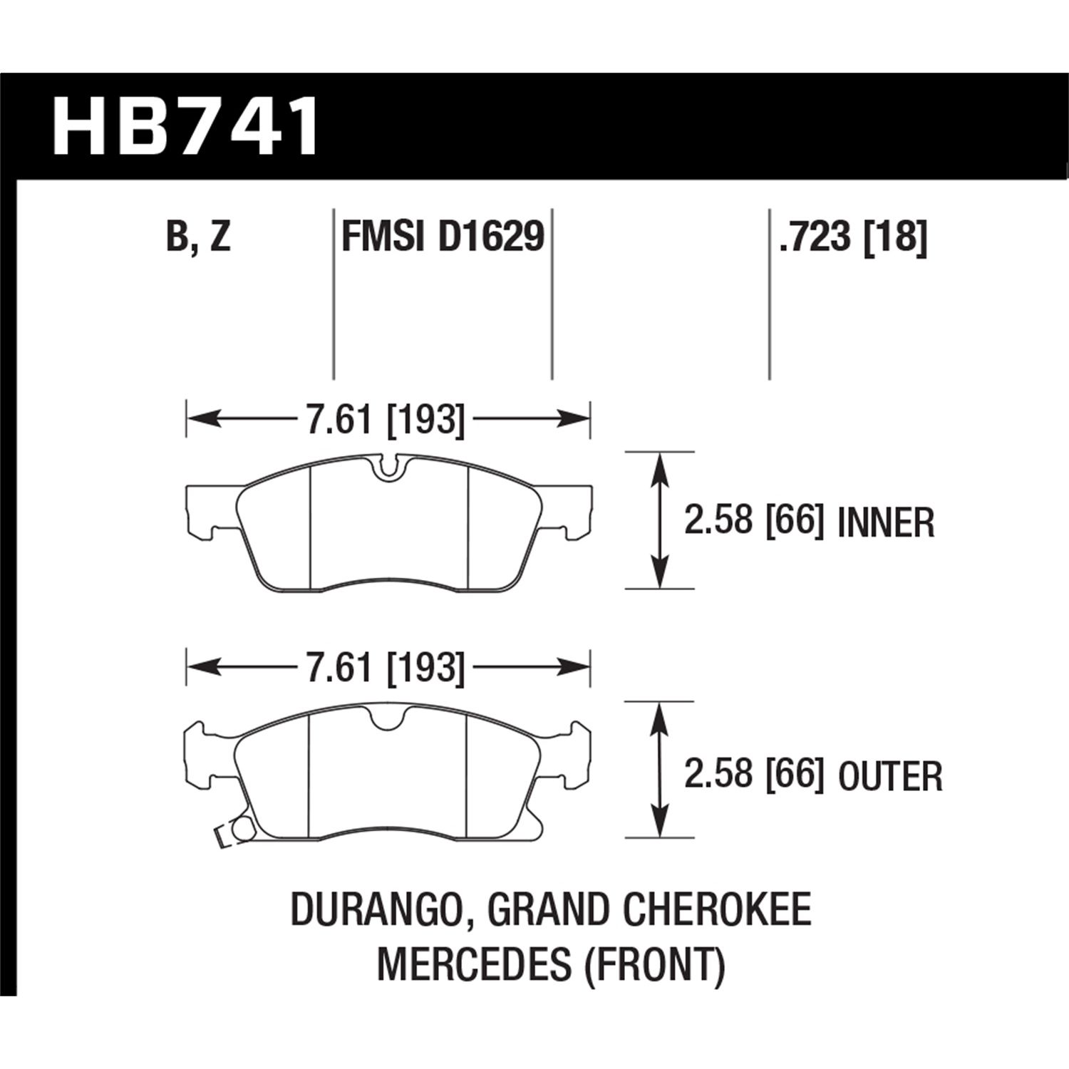 Hawk Performance Street Brake Pads 1 Hawk Performance Street Brake Pads