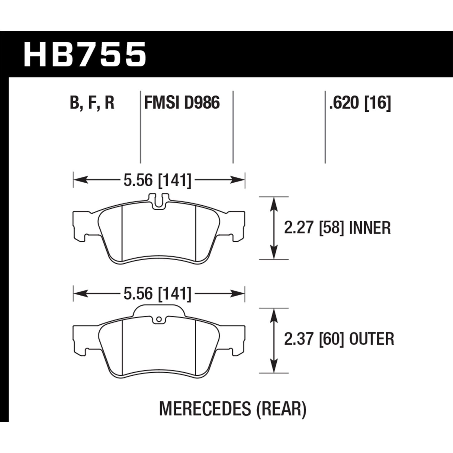 Hawk Performance Street Brake Pads 1 Hawk Performance Street Brake Pads