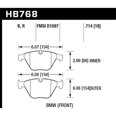 Hawk Performance Street Brake Pads