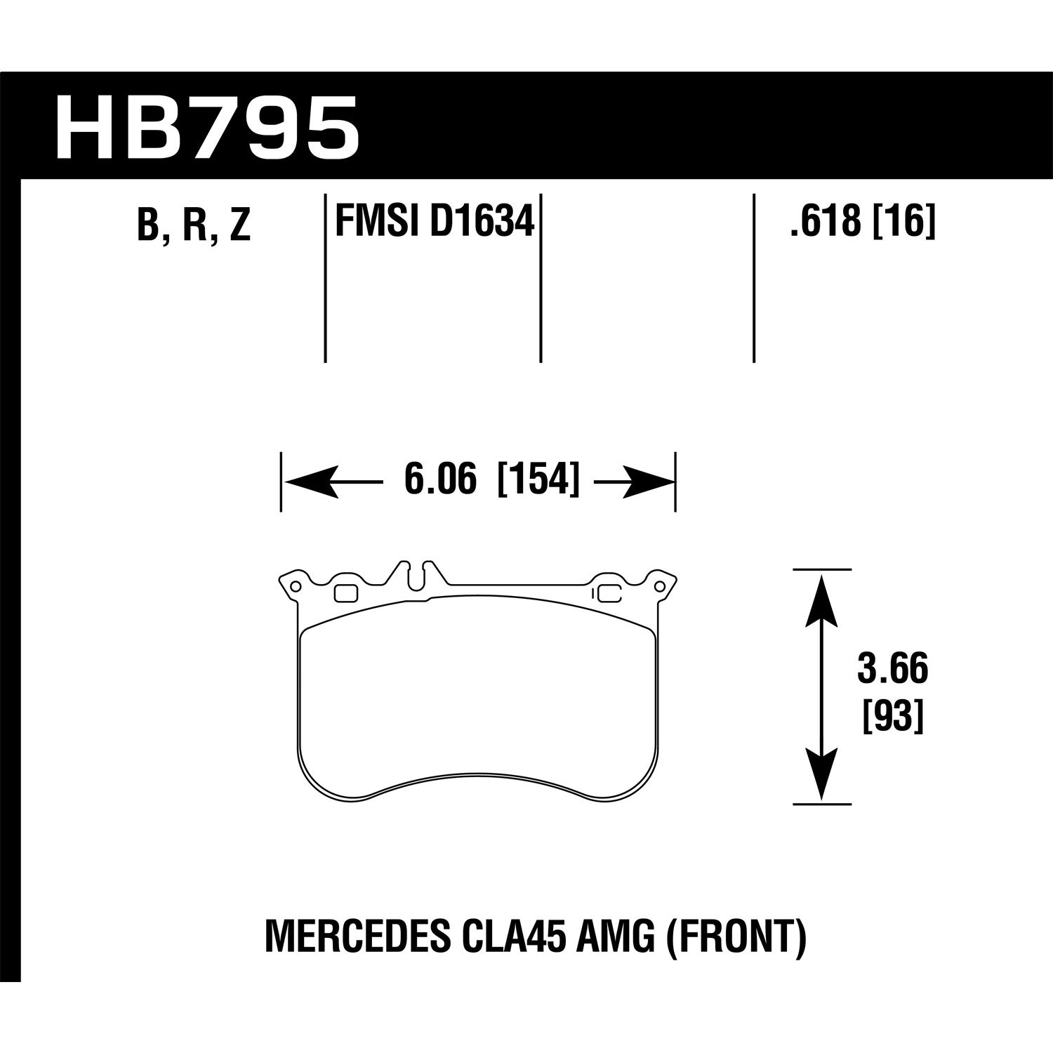Hawk Performance Street Brake Pads 1 Hawk Performance Street Brake Pads