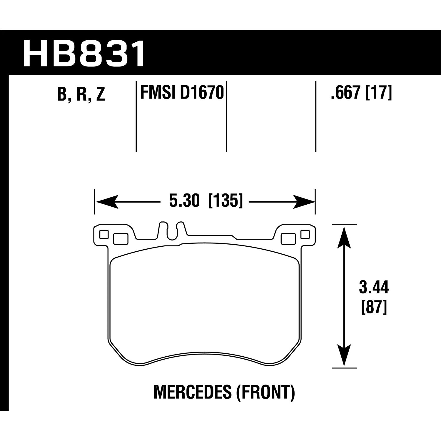 Hawk Performance Street Brake Pads 1 Hawk Performance Street Brake Pads