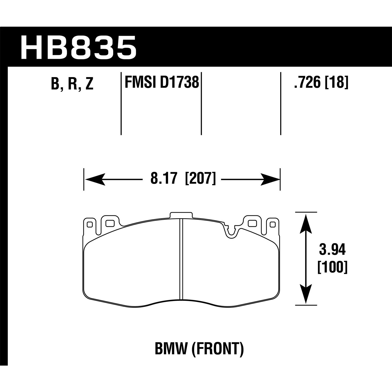 Hawk Performance Street Brake Pads 1 Hawk Performance Street Brake Pads