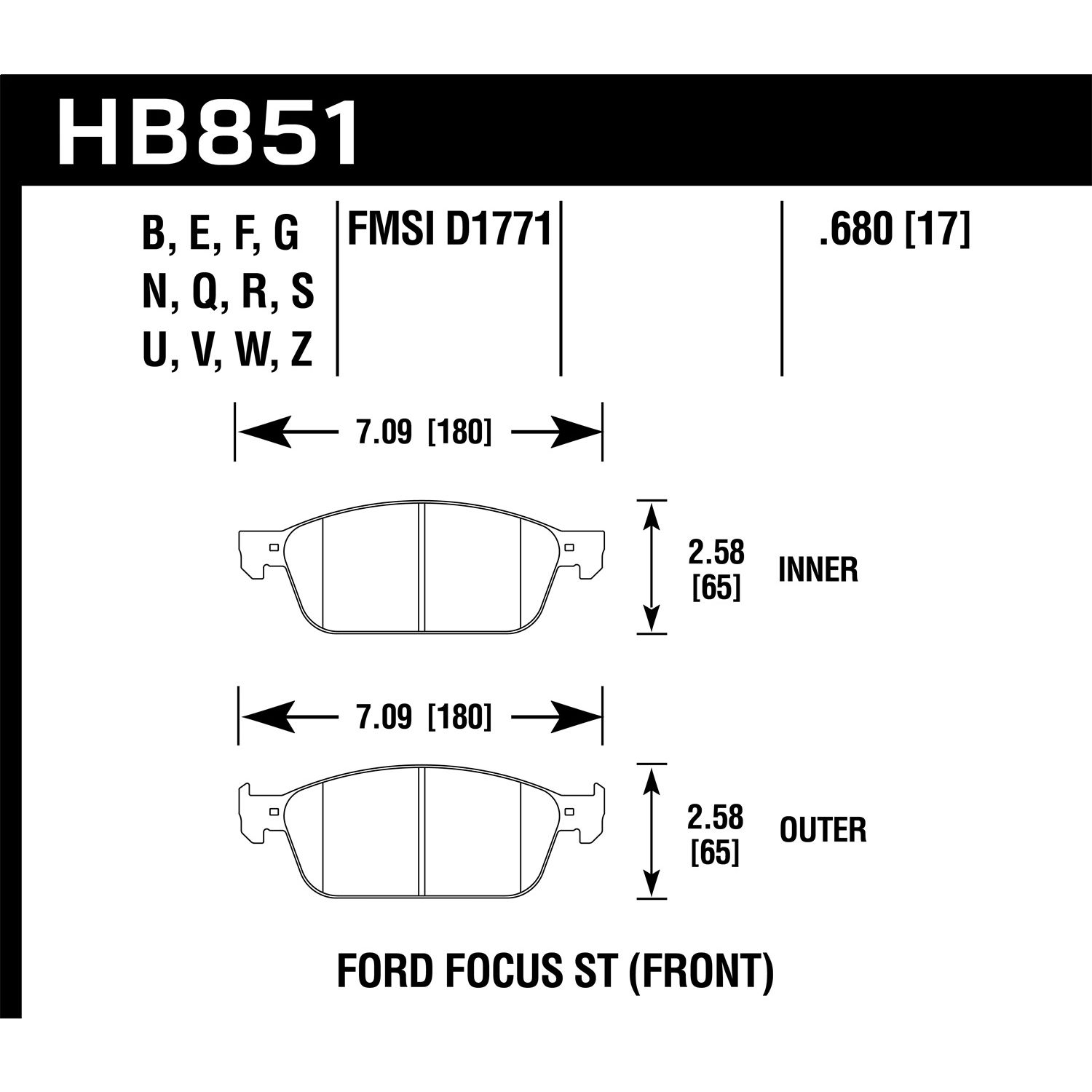 Hawk Performance Street Brake Pads 1 Hawk Performance Street Brake Pads